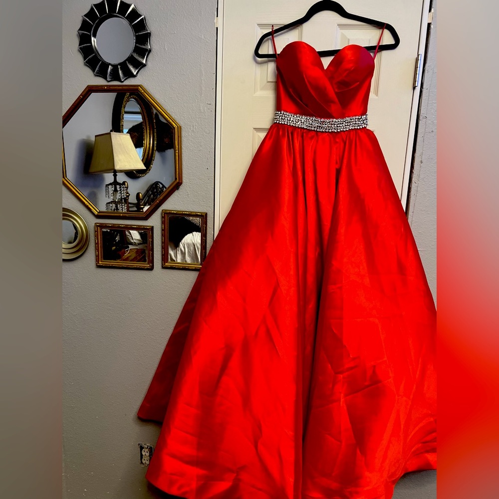 Red dress!